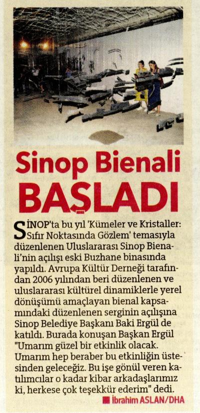Sinopale, Milliyet